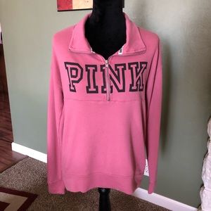 Victoria’s Secret PINK Half Zip Sweatshirt